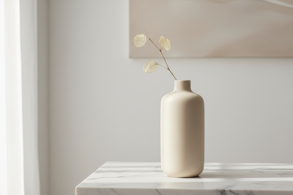 Minimalist Ceramic Vase
